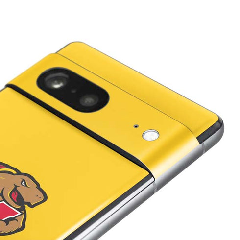 University of Maryland Terps Yellow Pixel Skins
